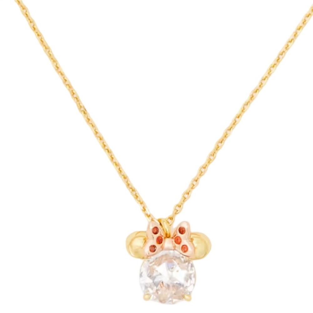 Kate Spade/Disney  NEW Minnie Mouse Charmed Necklace - Picture 2 of 5